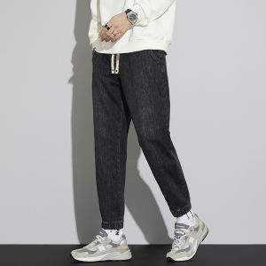 กางเกงยีนส์ทรงหลวมสำหรับผู้ชาย กางเกงขายาวทรงฮาราจูกุ ทรงหลวม ทรงเข้ารูป ทรงหลวม กางเกงขายาวทรงหลวม ทรงหลวม