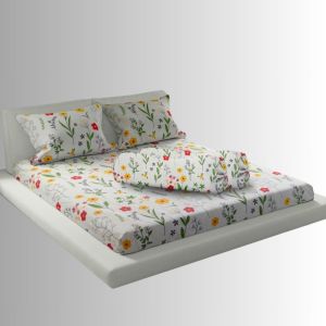Sprei Set Sarung Bantal dan Guling Motif Terbaru Ukuran Komplit 90x200cm Sampai 200x200cm
