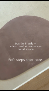 Kicho Soft Diatomite Mat – Thick Absorbent & Eco-Friendly Comfort for Every Space