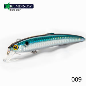 Mồi Câu Cá Giả Smith Saruna Minnow 95mm 8g Mồi Cứng Jerkbait Wobblers Dành Cho Cá Mú Cá Chó Nước Mặn Mồi Câu Nhân Tạo Hunthouse