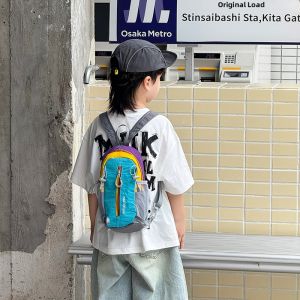 XIAOCHAOXIU | Dopamine Color Fashion Childrens Sling Bag