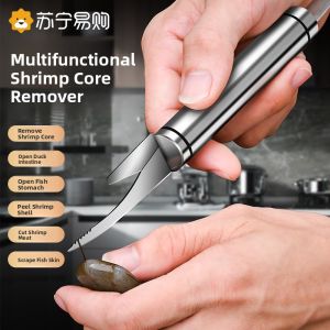 CMGF | Stainless Steel Shrimp Deveiner & Shell Remover Knife