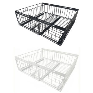 Pull Out Cabinet Organizer with Silent Slide No Drilling and Nailing Expandable Pull Out Cabinet Organisers for Under Sink Cupboard Pantry