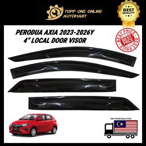 PERODUA AXIA 2023-2026Y 4” LOCAL DOOR VISOR (BUATAN MALAYSIA)