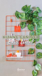 GUNINCO PAKET HIJANG SPESIAL NATAL / Hampers Natal / Parcel Natal Ekonomis / Hadiah Natal Unik/ Hadiah Tukar Kado / paket hijang dekorasi natal hiasan dinding
