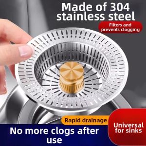 Stainless Steel Sink Filter Drain Plug