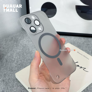 Ốp Lưng iPhone 16 pro Max 15 17 pro 14 13 Có Lỗ Sạc Từ Tính Hoàn Thiện Mờ Không Viền Cho Apple 12 11 10 8 7 6 5 4 3 2 1