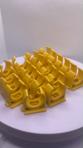 แคล้มก้ามปูสีเหลือง 4 หุน แพค 10 ตัว 30 ตัว 50 ตัว 100 ตัว