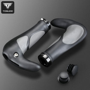 TOSUOD | TOSUOD Bike Handlebar Grips Ergonomic Design Bionic Gecko Palm Texture Non-Slip Shock-Absorbing Bicycle Handlebar Grips