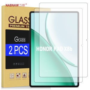 On Honor Pad X8b Tempered Glass Film Screen Protector For Honor Tablet X8b 2026 Clear Damage-Proof Screen Cover 2-Pieces