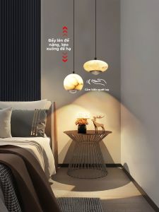 Designers Light | Hand-swept Intelligent Italian Minimalist Natural Marble Atmosphere Adjustable Hanging Lamp