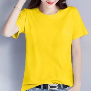 Lieoyuarn | Cotton T-shirt for Women Loose Plus Size Summer Wear