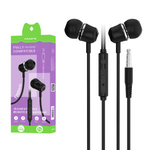 One Button Control Versatile Headphones with High-Quality Surround Sound 3.5mm