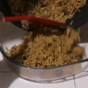 Nasi mandhi instan isi beras basmati dengan bumbu kebuli 200gram