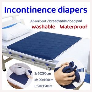 Washable Waterproof Incontinence Bed Pad Mattress Absorbent Sheets Underpad