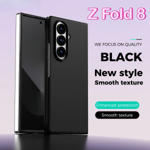 2026 New Fashion Skin Feel Phone Cases for Samsung Galaxy Z Fold 8 Ultra 7 6 5 4 Shockproof Set Candy Hard PC Protection Cover