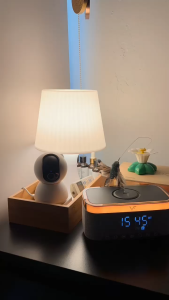 VINNFIER NEO AIR 5C Wireless Quick Charger Bluetooth Speaker w Alarm & Clock Function