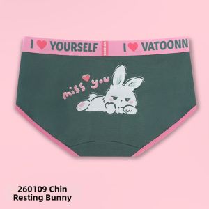 Vatoonn | Cute Cartoon Rabbit Print Cotton Briefs