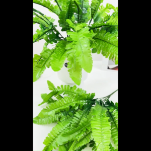 Điểm Dương Xỉ Vòi 7 nhánh Trang Trí Nhà Cửa Hàng Văn phòng Sự Kiện. Hoa Lụa Decor