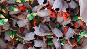 Cute Plush Duck Sound Toy Stuffed Squeaky Animal Squeak Dog Toy Cleaning Tooth Dog Chew Rope Toys Pet Dog Accessories Toys
