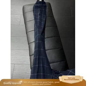 ZHUOCAN | Summer Slim Fit Tapered Plaid Pants for Tall Men Cleanfit Sports Casual