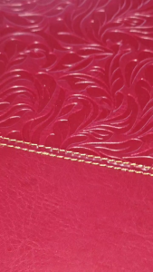 PCBS NKJV Study Bible Full-Color Edition (Cranberry Leathersoft)