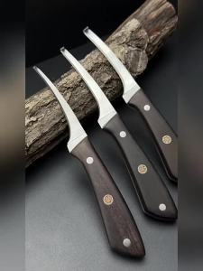 Wood Carving Hook Knife Stainless Steel Sharp Curved Blade For Agarwood Incense DIY Woodworking Craft Tool