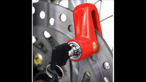 Ổ khóa đĩa chống chộm xe đạp Đồng hồ đo tốc độ xe đạp Đèn pha xe đạp Tặng còi hú xe đạp 6 âm thanh