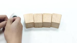 Chân Đồ Nội Thất Bằng Gỗ Nguyên Khối Tự Nhiên - Chân Bàn Ghế Sofa Giường Tăng Chiều Cao Tùy Chọn 6/10/15cm Chân Bàn Vuông Chống Trượt