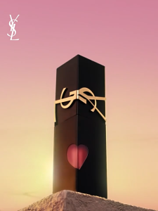 Yves Saint Laurent YSL Candy Glaze Lip Lacquer - High-Shine Lip Gloss with Heart-Shaped Applicator for Plump Lips Non-Sticky Feel 416 Spydechelic Chil / #440 / #610 2.8ml