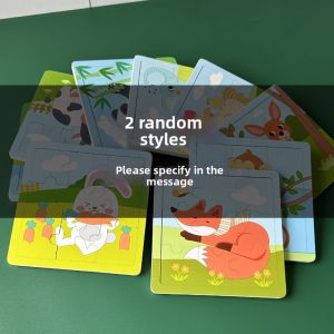 MENGTELI | Educational Wooden Puzzle Toys 9 Pieces
