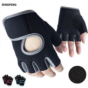 Găng Tay Tập Gym Thể Hình Cho Nam Và Nữ Tập Nâng Trọng Lượng Thể Thao Tập Thể Dục Đi Xe Đạp Găng Tay Tập Luyện Với Fourchettes Polyester