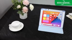 GOOJODOQ iPad Case 360° Degree Rotating Cover for iPad Mini 6 For iPad pro 11 2020 Air 4 10.2 For iPad 7th 8th 9th Generation