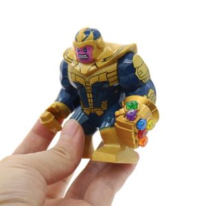 Bộ Khối Xây Dựng Mini Siêu Anh Hùng Marvel - Thanos & Hulk Anime Figures Đồ Chơi Xây Dựng Dành Cho Trẻ Em Quà Tặng Sinh Nhật Giáo Dục Cho Trẻ Em