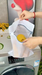 Mesh Laundry Bag for Washing Machine Clothes Storage & Travel Durable Net Mesh Laundry Washing Bag