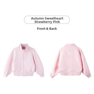 MUCMUKN | Antibacterial Double-Sided Air Layer Girls Knit Sportswear