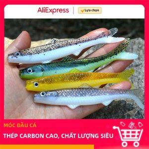 MrLurion Zander Pike Mồi Câu Cá Bộ Mồi Mềm Đuôi Cá Nhân Tạo Shad Mồi 3.7G 7.7G 12.9G/Túi Cho Đại Dương Sông Hồ