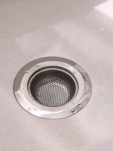 STAINLESS STEEL KITCHEN SINK STRAINER FILTER 11.5CM