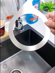 Saringan Wastafel Cuci Piring / Rak Saringan Sudut Wastafel / Saringan Sisa Makanan Cuci Piring