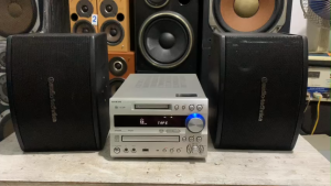 cục dàn Amply onkyo N7EX (ko loa) điện 100v hình thức đẹp hát tốt.CS60w