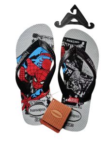 Havaianas Womens Summer Anti-Slip Sandals Roman Style Casual Flat Heel PU Lined Thong Slippers Rubber Outsole Solid Color