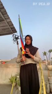 Payung Jumbo Pelangi Rainbow  75cm 16 jari. Besar Jumbo Umbrella /  PAYUNG PELANGI - PAYUNG GOLF