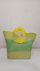 12pcs Tas Kain Avalan Spunbond Pita Tebal Hajatan Syukuran Besekan u/ 2 nasi box 22x22cm