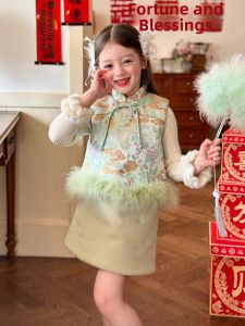 ZHILIAOCHENGZHANGJI | Traditional Chinese New Year Cotton Padded Vest