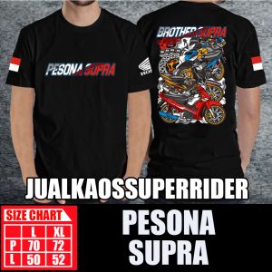 BAJU KAOS DISTRO HONDA PESONA SUPRA