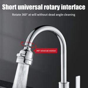Faucet Sprayer 360° Rotating Faucet Aerator Sink Sprayer Adjustable Kitchen Sink Tap Head Water Saving Extend Nozzle