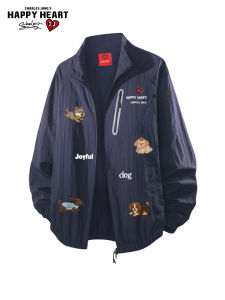 CHARLES JANGS HAPPY HEART | Quick Drying Sun Protection Light Ice Silk Summer Jacket