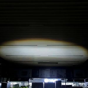 2PCS Motorcycle Mini Driving Light V5 White and Yellow LED Light Hi/Lo White+Yellow Spotlight