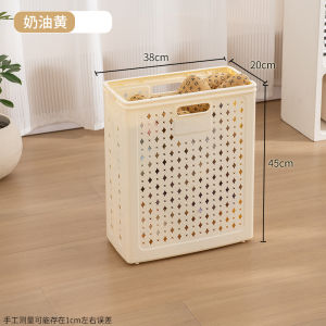 Large Capacity Laundry Hamper Foldable Dirty Clothes Basket Bathroom Home Use Nordic Style Pure Color Laundry Basket