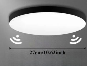 JOYINLED Radar Sensor 6000K LED Ceiling Lights Auto Delay Motion Sensor Light Smart Home Lighting Ceiling Lamp Hallways Corridor